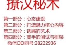 《撩汉秘术》撩汉课程 Chic原醉-星星精品网