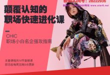 【chic原醉】颠覆认知的职场快速进化课 升级你的认知和核心思维力,拿下世界500强-星星精品网
