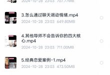 恋者情感 陈哥《脱单必修-全流程》-星星精品网