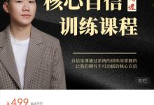 阿伦 核心自信精进训练课-星星精品网