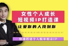 蓝冰 女性脱单相亲个人IP打造课-星星精品网