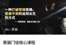 染色体黑猫门徒核心课程-星星精品网