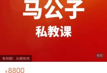 马公子私教课（93节）——灵魂走心流2.0-星星精品网